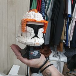 Star Wars Lego Helmet Head