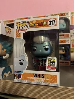 Funko Pop! Animation Dragon Ball Super Whis #317 Metallic SDCC 2018 Exclusive