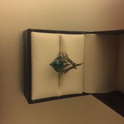 Ring Real Stone Silver 