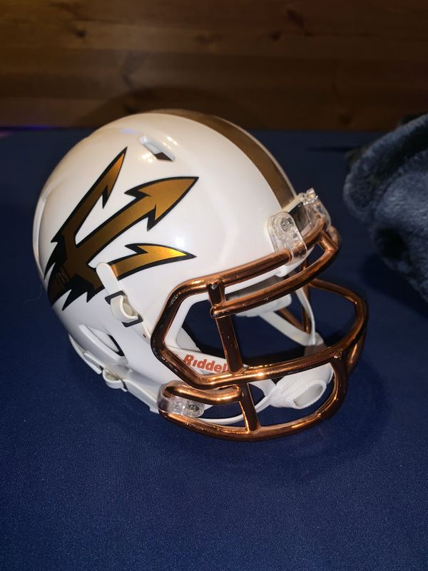 Chrome ASU mini football helmet for Sale in Scottsdale, AZ OfferUp