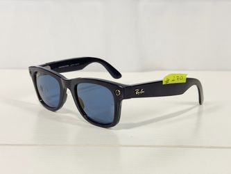#270 Ray-Ban Meta Wayfarer Luxottica Blue READ