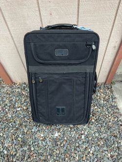 Suitcase on wheels
