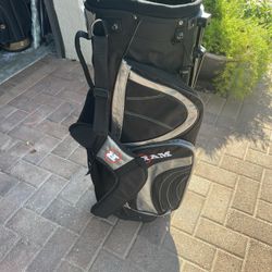 RAM golf stand bag with double shoulder strap . No club dividers