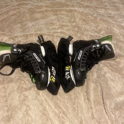 Used Bauer Ice Hockey Skates Size 5