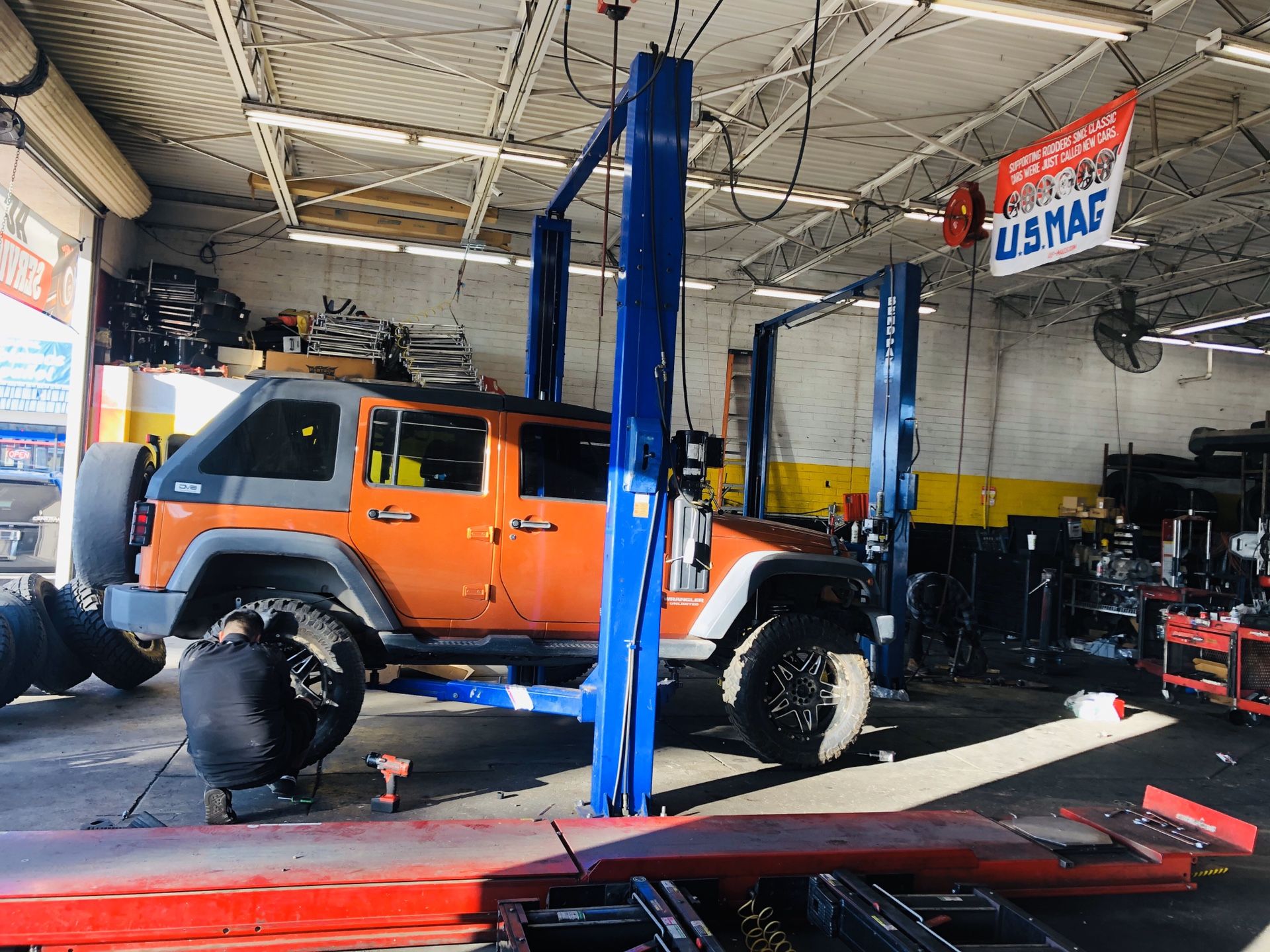 2.5 Rough country Jeep lift kits starting at $699... installed!!!! Easy payment options available