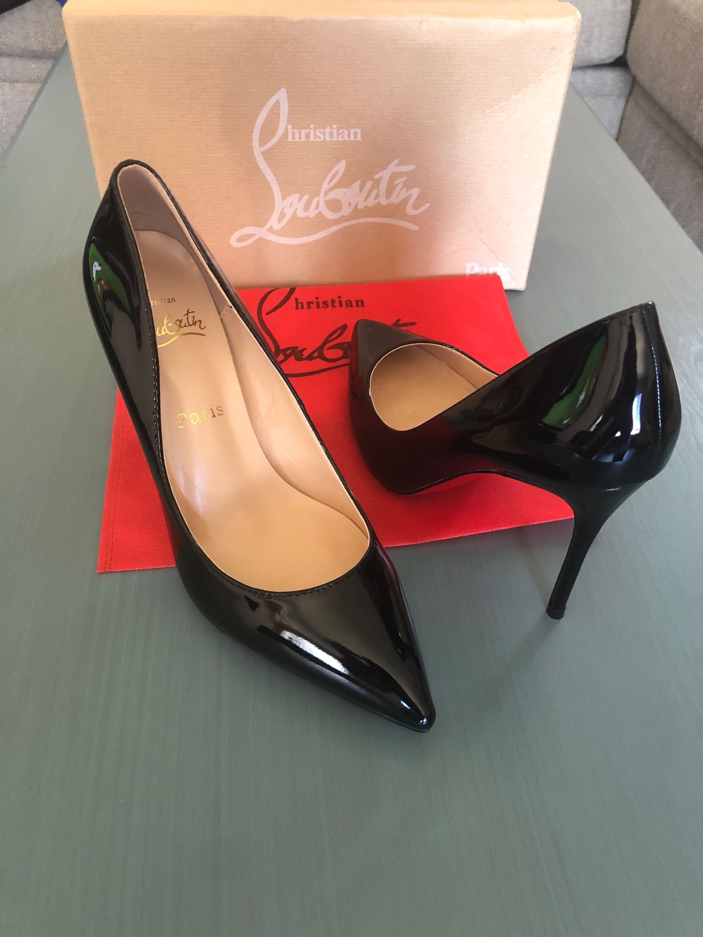 Christian Louboutin red bottoms heels