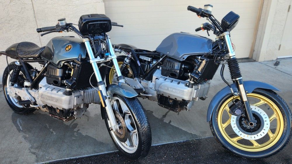 Two BMW K100 cafe racer project - OBO