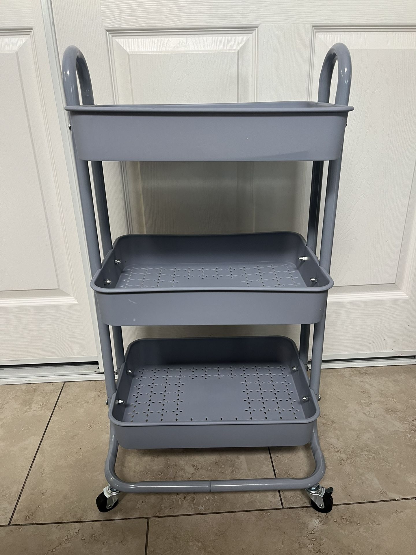 3 Tier Storage Cart With Wheels