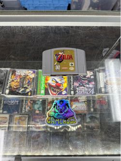 Zelda Ocarina Of Time N64 $60 Gamehogs 11am-7pm