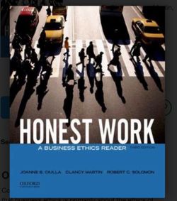 honest work a business ethics reader 3rd edition