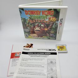 Donkey Kong Country Returns 3D Nintendo 3DS CIB