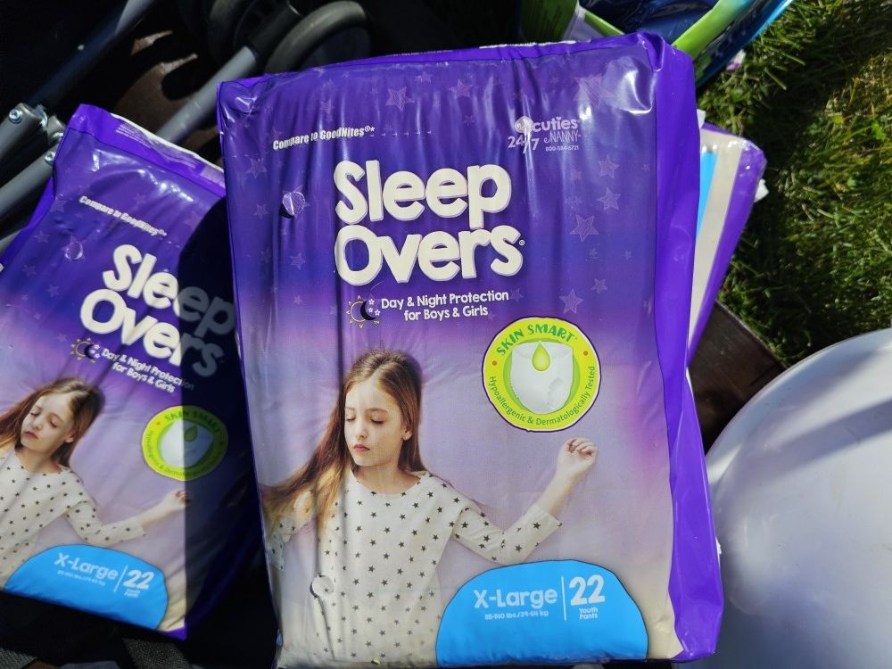 Brand New Sleep Over Pull Ups!