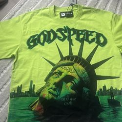God Speed Liberty Shirt Size L