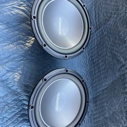 2    Kenwood 12”  DVC subs