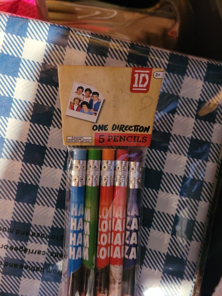 One Direction Pencils