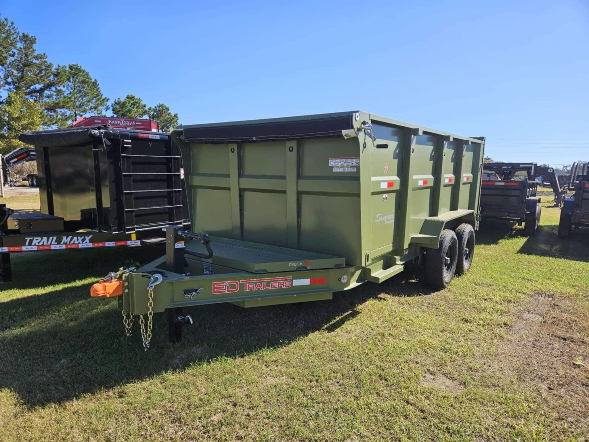 7x14 4ft High Sides Dump Trailer