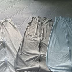 3 Pack Baby Sleep Sack 12-18 Months 100% Rayon 3Cotton Baby Sleeping Bag 2-Way Zipper Toddler 