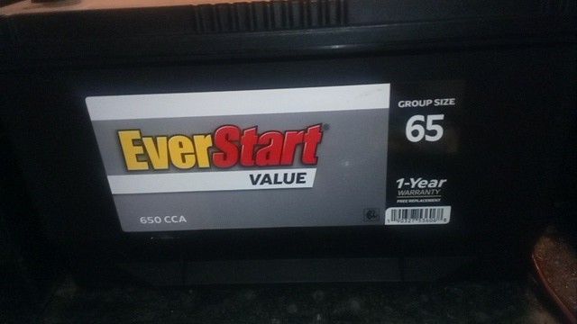 (New) EverStart Battery