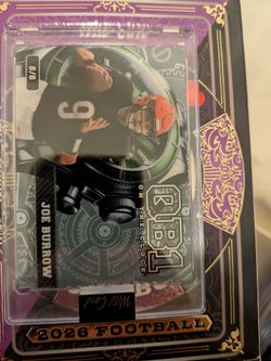 Joe Burrow Wild Card 2026 Football Card 8/8