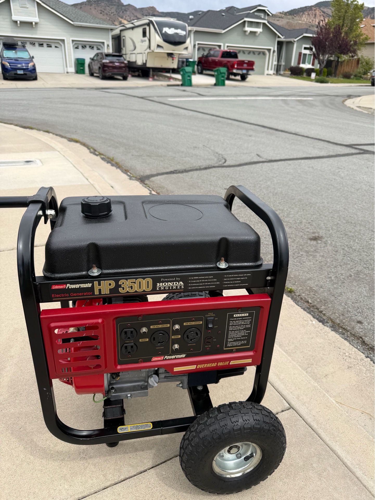 Coleman Honda Engine Generator 3500