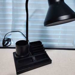 Desk Lamp with Organizer 