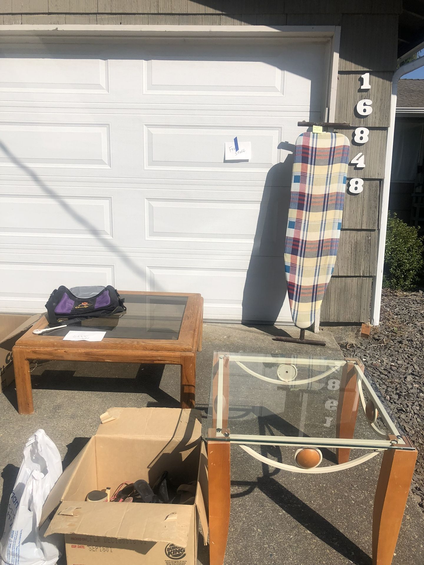 FREE- 2 Double mattresses And One Boxspring