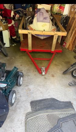 Trailer with free jetski