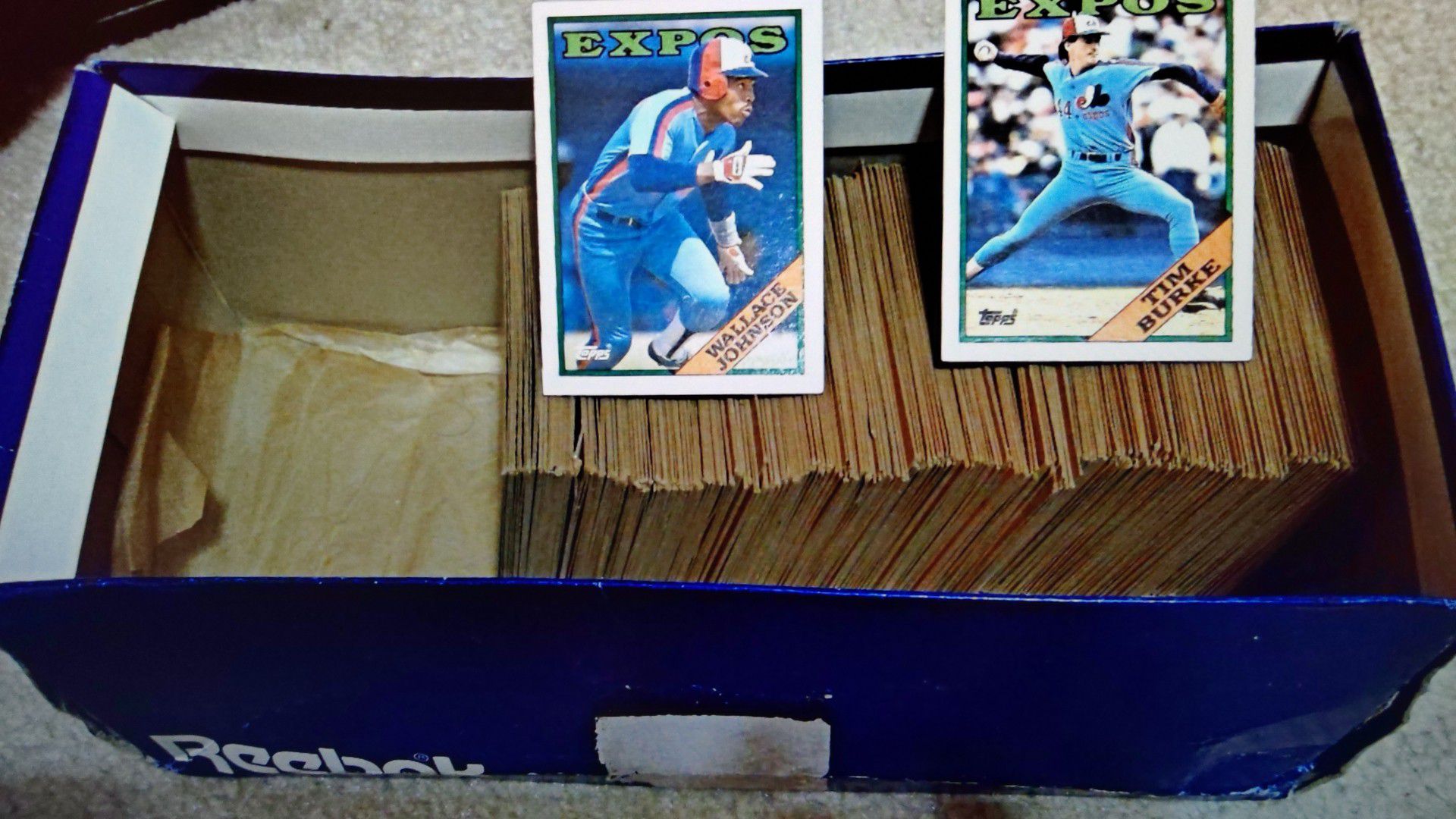 1988 Topps baseball set of 356 cards