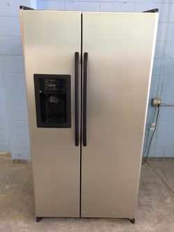 GE Stainless Side by Side Refrigerator