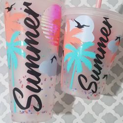 Mommy And Me Matching Color Changing Cold Cups