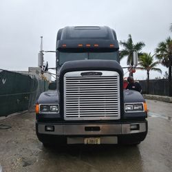 1996 Freightliner FLD120 Rollback Flatbed Tow Truck