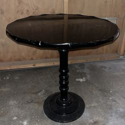 Antique Black Table 