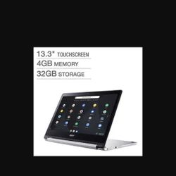 13.3" 4GB Memory, 32GB Storage Acer R13 Touchscreen 2-in-1 Chromebook - 1080p

