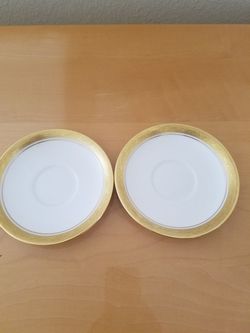 Aynsley fine bone China saucers