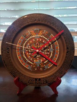 Aztec Calendar Clock