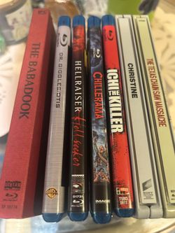 Horror movie bluray lot