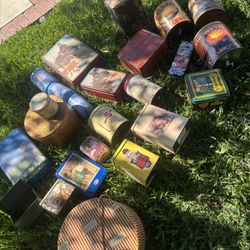 Assorted Vintage Tins