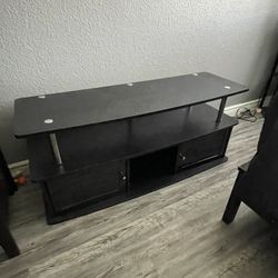 Black TV Stand