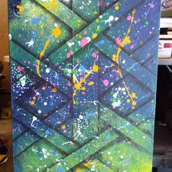 Large Abstract  Art Works  