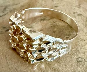 10K Gold Nugget Ring ( Size : 9 )