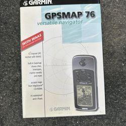 GARMIN. GPSMAP 76 versatile navigator