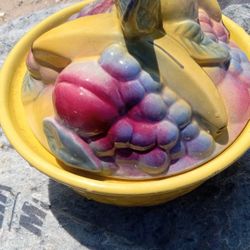 Fruit Basket pottery By Shawnee 