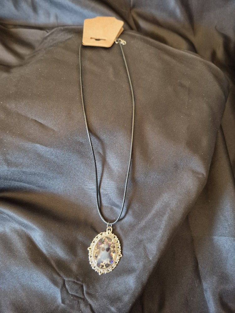 Ghost Resin Necklace 