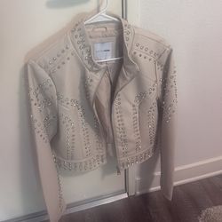 NEW Fashion nova studied Moto jacket