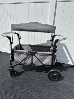 Brand New Jeep Wrangler Stroller Wagon/ 2 Seater Wagon W/Canopy/ Large Wagon/ New In Box