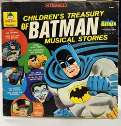 Children’s Treasury of Batman Musical Stories (Vintage, rare)