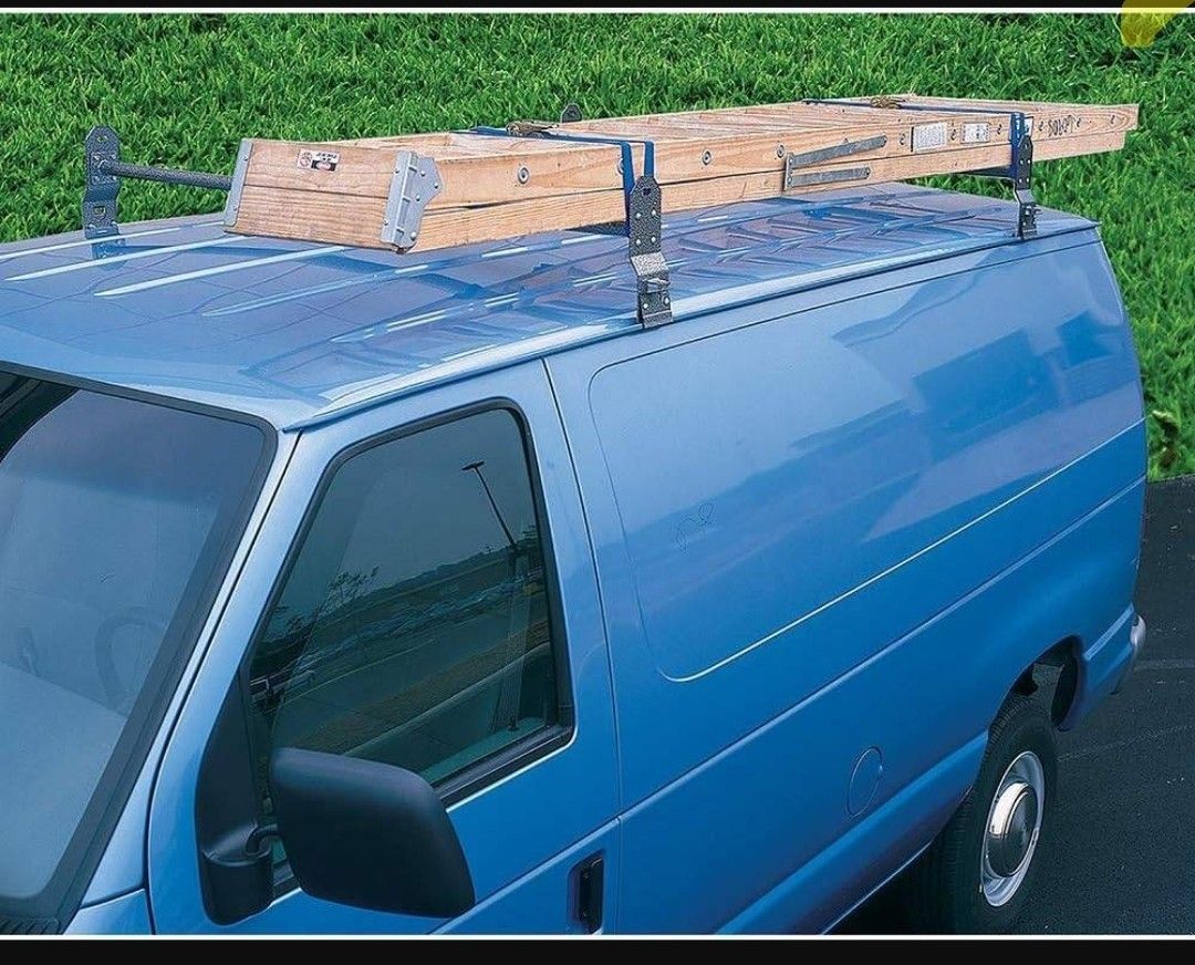 Highland 20062 Telescopic Heavy Duty Van Roof Top Cargo Bars (NEW) for