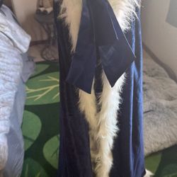 Blue Cap With White  Lining