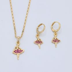 Necklace & Earrings