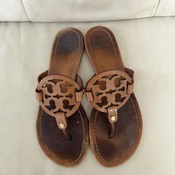 Tory Burch Miller sandals, size 9, at full speed